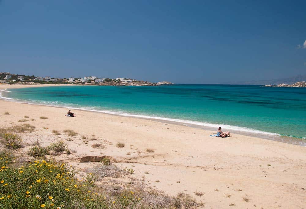 Mikri Vigla Parthena beach Naxos Island